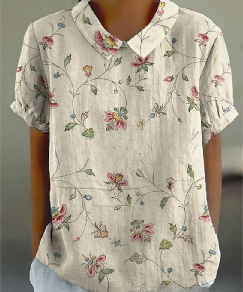 Fae | Floral Shirt with flowers