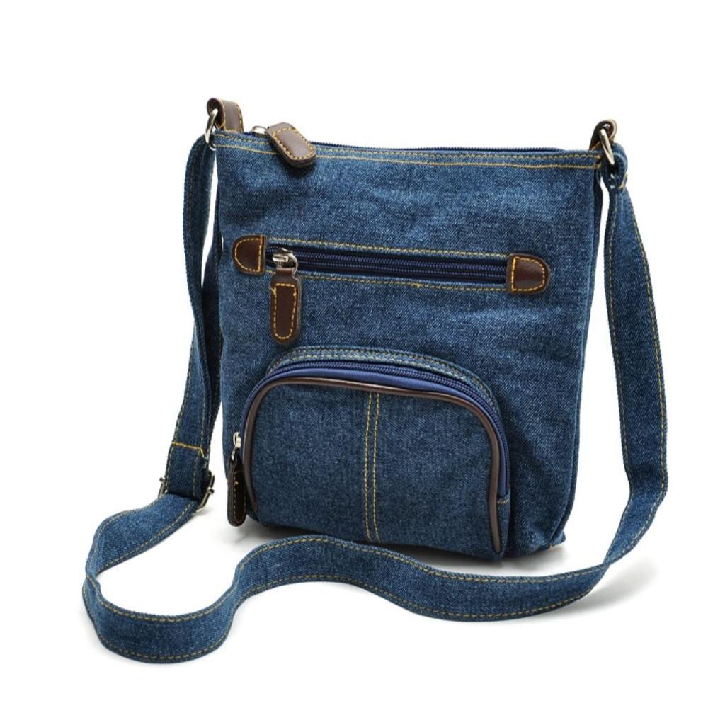 Alexa | Mini Denim Crossbody Sling Bag