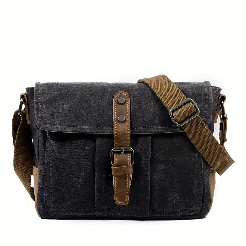 Jeremy | Vintage Waterproof Canvas Crossbody Messenger Bag