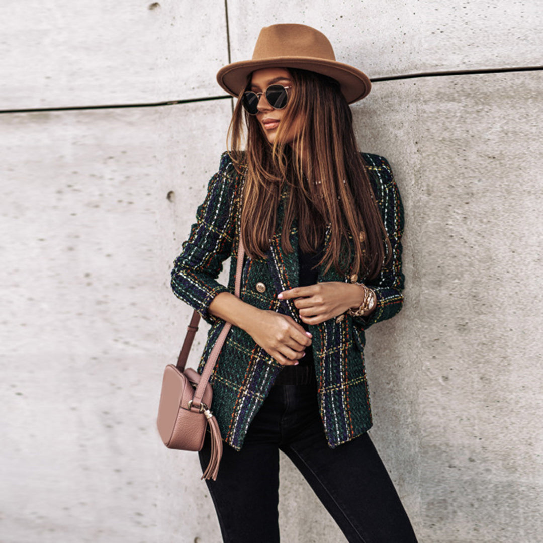 Clarissam | Women's Buttoned Down Blazer | Casual