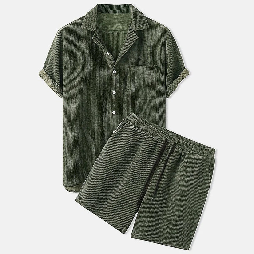 Jake | Short-Sleeve Summer Set – Effortless Warm-Weather Style