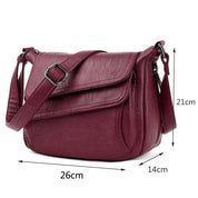 Emely | Women's Elegant Faux Leather Crossbody Sling Handbag