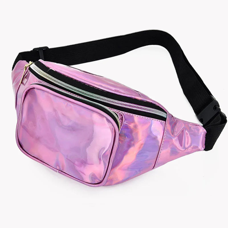Skyler | Holographic Festival Crossbody Bum Bag