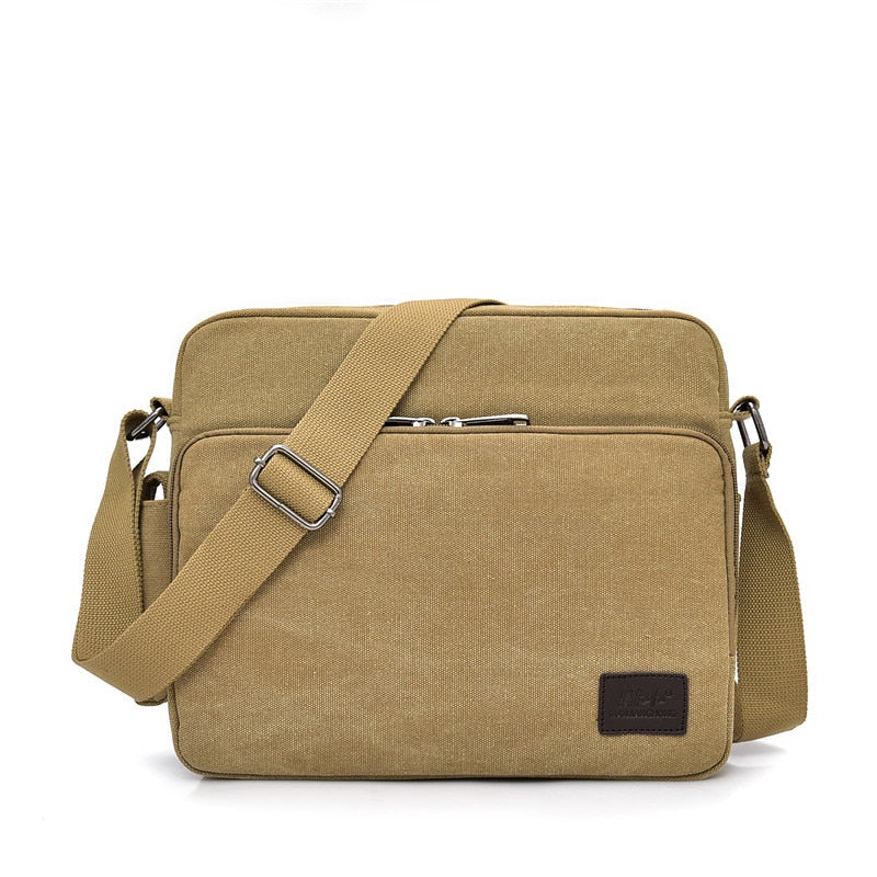 Kyro | Canvas Crossbody Messenger Bag