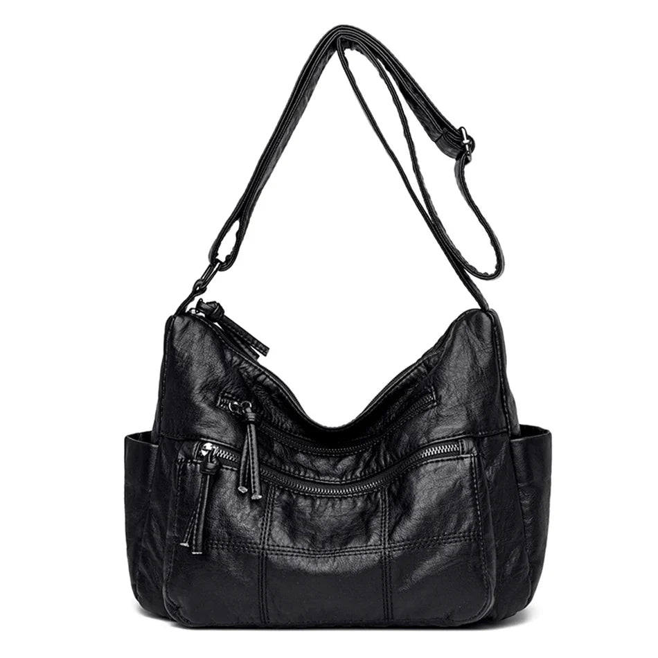 Ezra | Timeless Vintage-Style Crossbody Messenger Bag