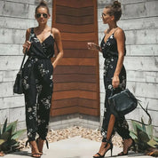 Stylish Printed Jumpsuit Romper by KATH - Lizabella Fashion