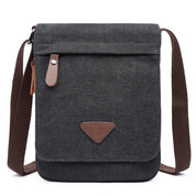 Scott | Retro Canvas Small Crossbody Messenger Sling Bag