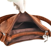 Vanessa | Women's Vintage Leather Crossbody Hobo Handbag