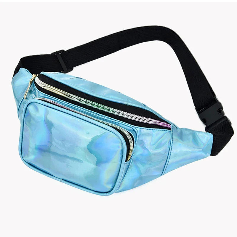 Skyler | Holographic Festival Crossbody Bum Bag