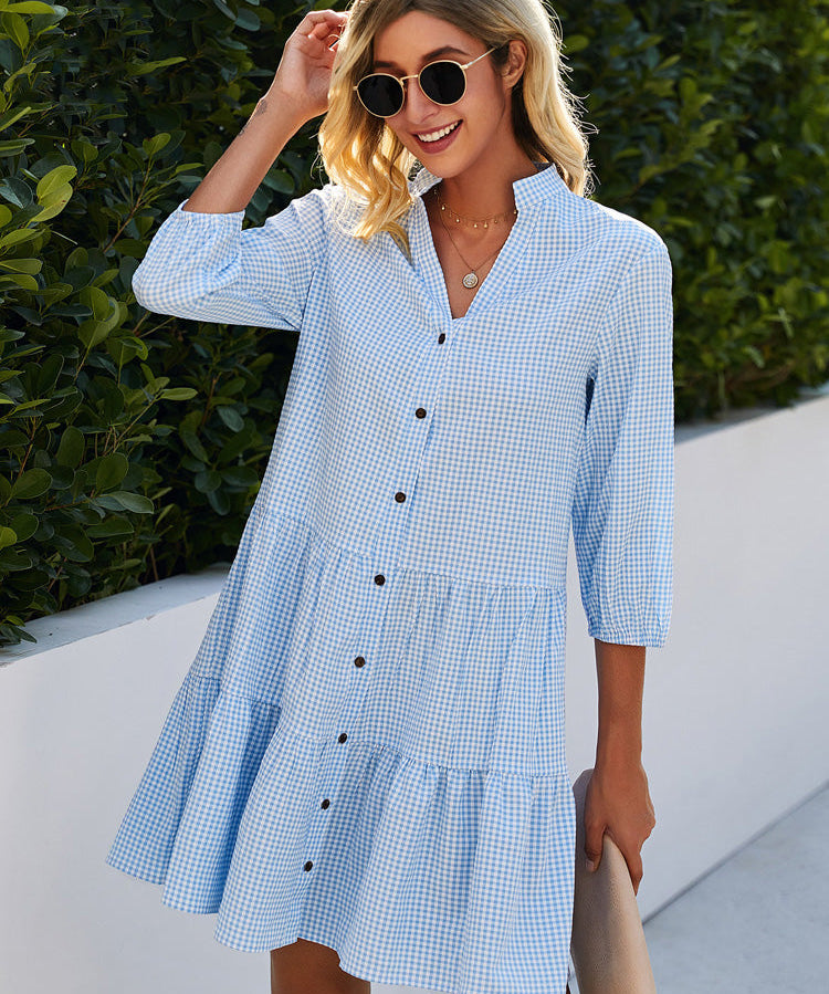 ARIANA | Summer Dress in Light Blue