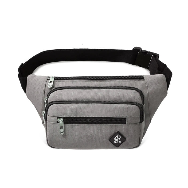 Kash | Unisex Canvas Travel Waist Pack Crossbody Bum Bag