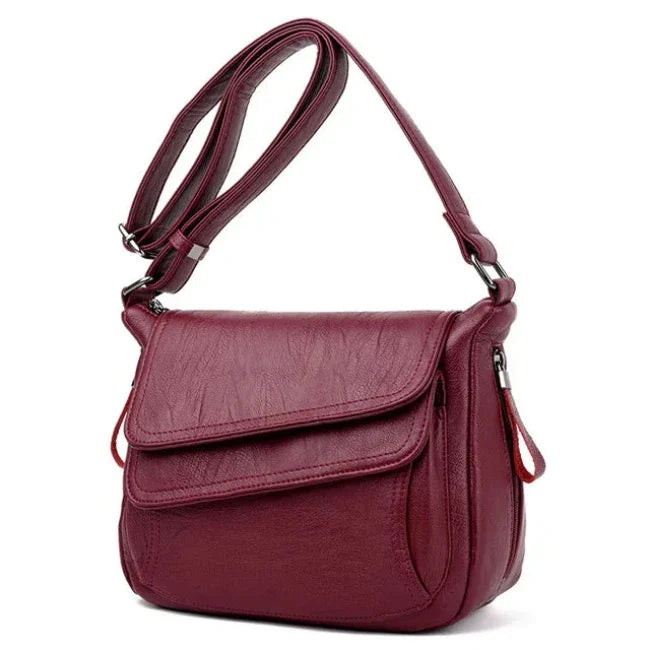 Emely | Women's Elegant Faux Leather Crossbody Sling Handbag