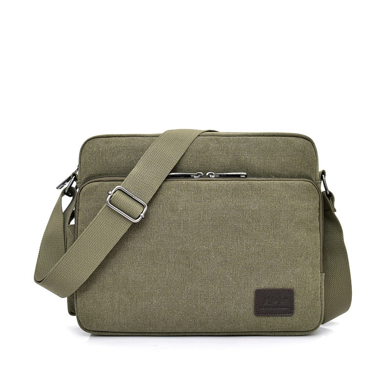 Kyro | Canvas Crossbody Messenger Bag