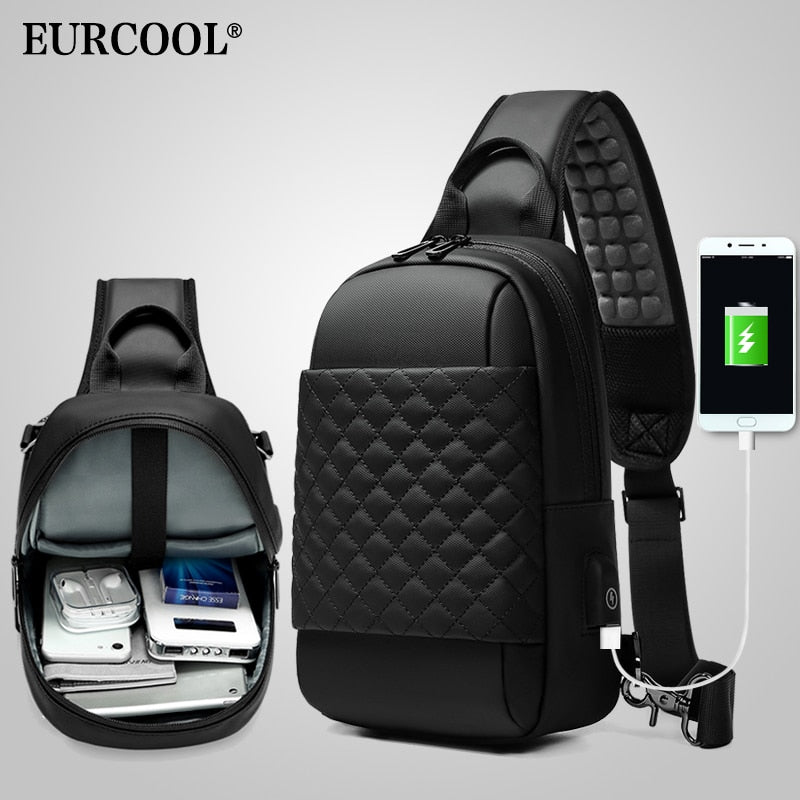 Judah | Secure Crossbody Charging Bag