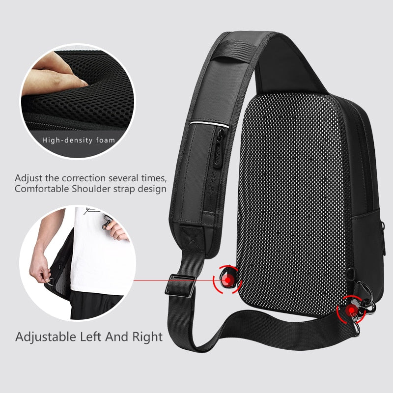 Judah | Secure Crossbody Charging Bag