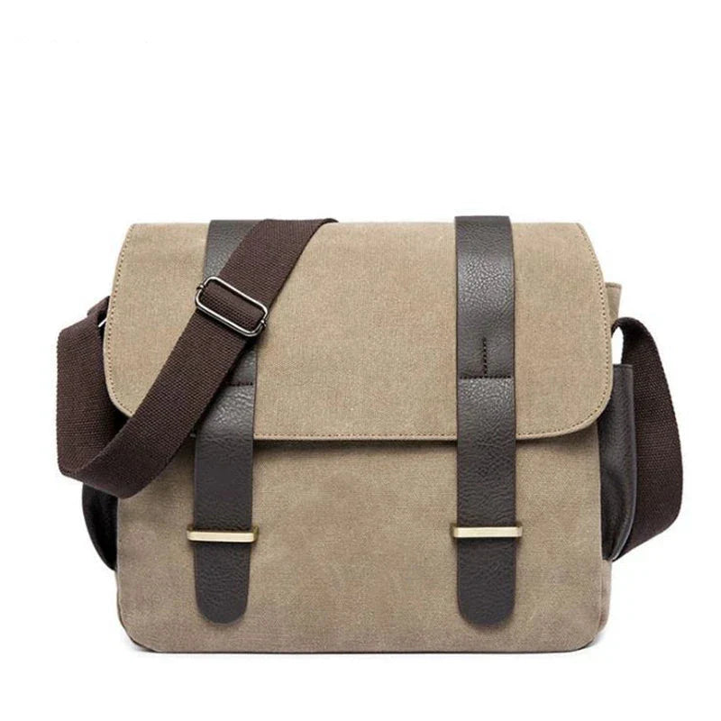 Adi | Men's Canvas Crossbody Messenger Bag