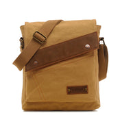 Roger | Vintage Small Canvas Crossbody Messenger Bag