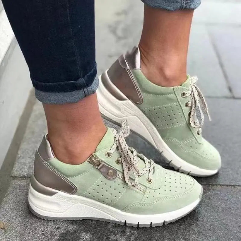 Hailey Stylish Zip-Up Sneakers for Women - Lizabella Fashion