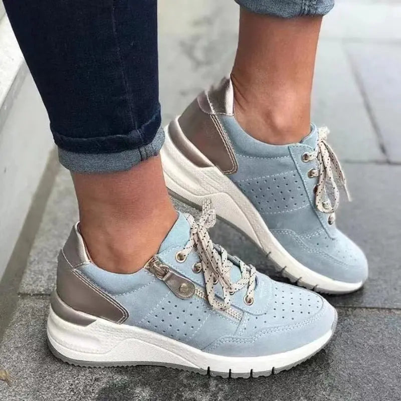 Hailey Stylish Zip-Up Sneakers for Women - Lizabella Fashion