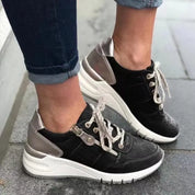 Hailey Stylish Zip-Up Sneakers for Women - Lizabella Fashion