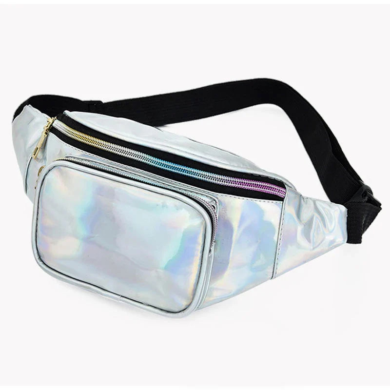 Skyler | Holographic Festival Crossbody Bum Bag