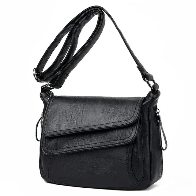 Emely | Women's Elegant Faux Leather Crossbody Sling Handbag