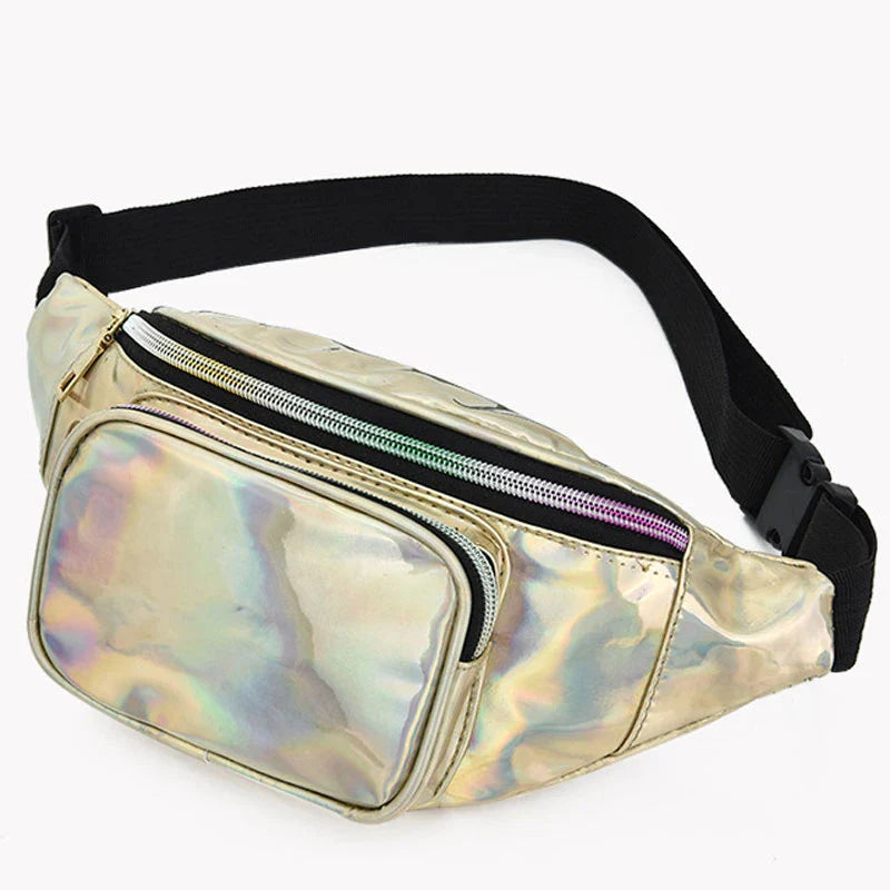 Skyler | Holographic Festival Crossbody Bum Bag