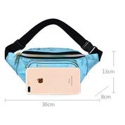 Skyler | Holographic Festival Crossbody Bum Bag
