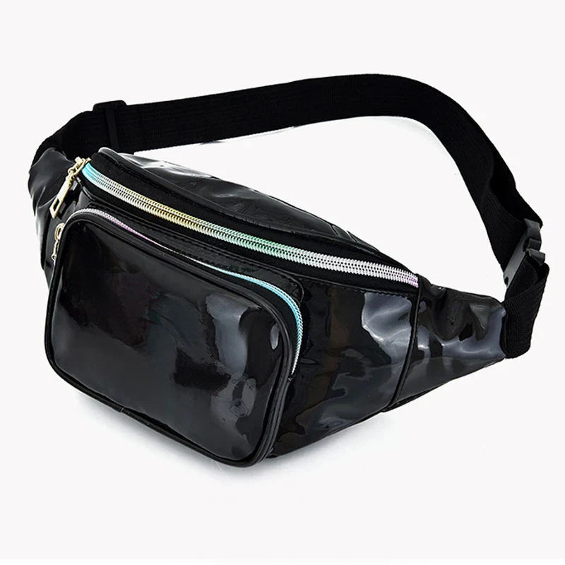 Skyler | Holographic Festival Crossbody Bum Bag