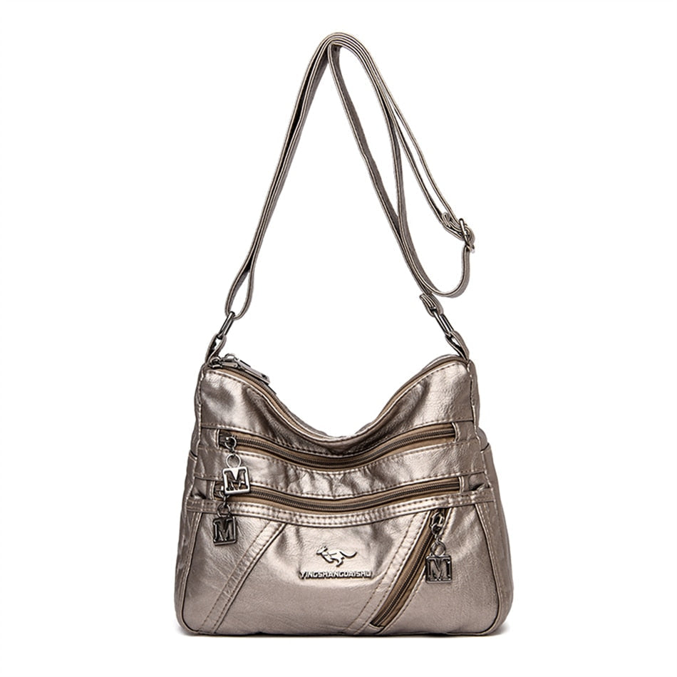 Madilynn | Luxe Multi-Pocket Crossbody Bag