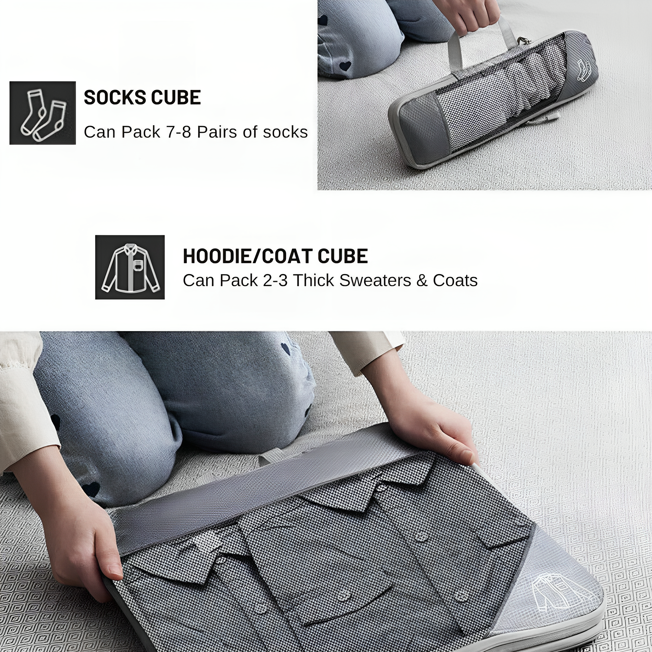Cynthia | Compression Packing Cubes