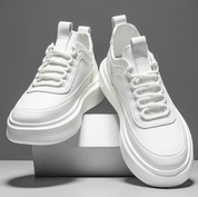 Leo |  Timeless Classic White Men's Sneakers