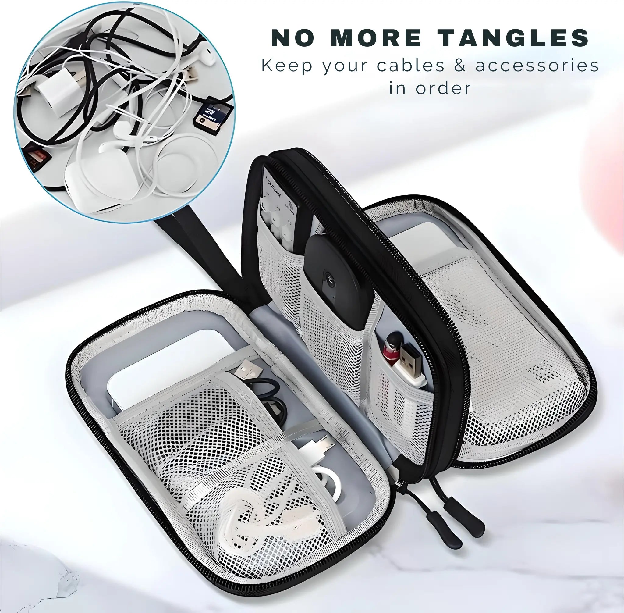 Zora | TidyTech Electronic Accessory Organiser