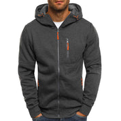 Jhonlee | Casual and Comfortable Hooded Zipper Jacket