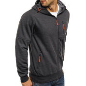 Jhonlee | Casual and Comfortable Hooded Zipper Jacket