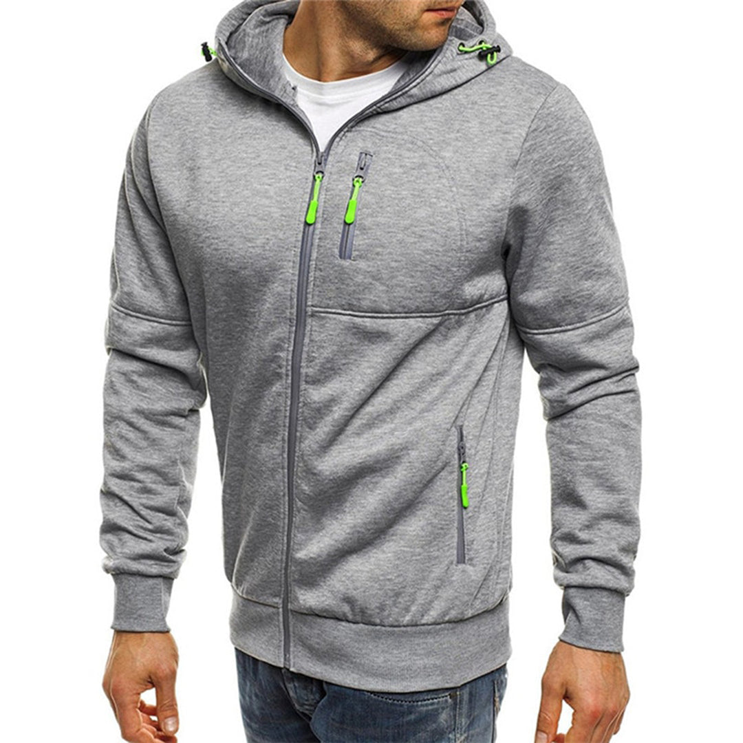 Jhonlee | Casual and Comfortable Hooded Zipper Jacket