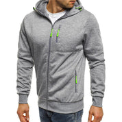 Jhonlee | Casual and Comfortable Hooded Zipper Jacket