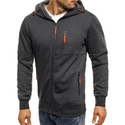 Jhonlee | Casual and Comfortable Hooded Zipper Jacket