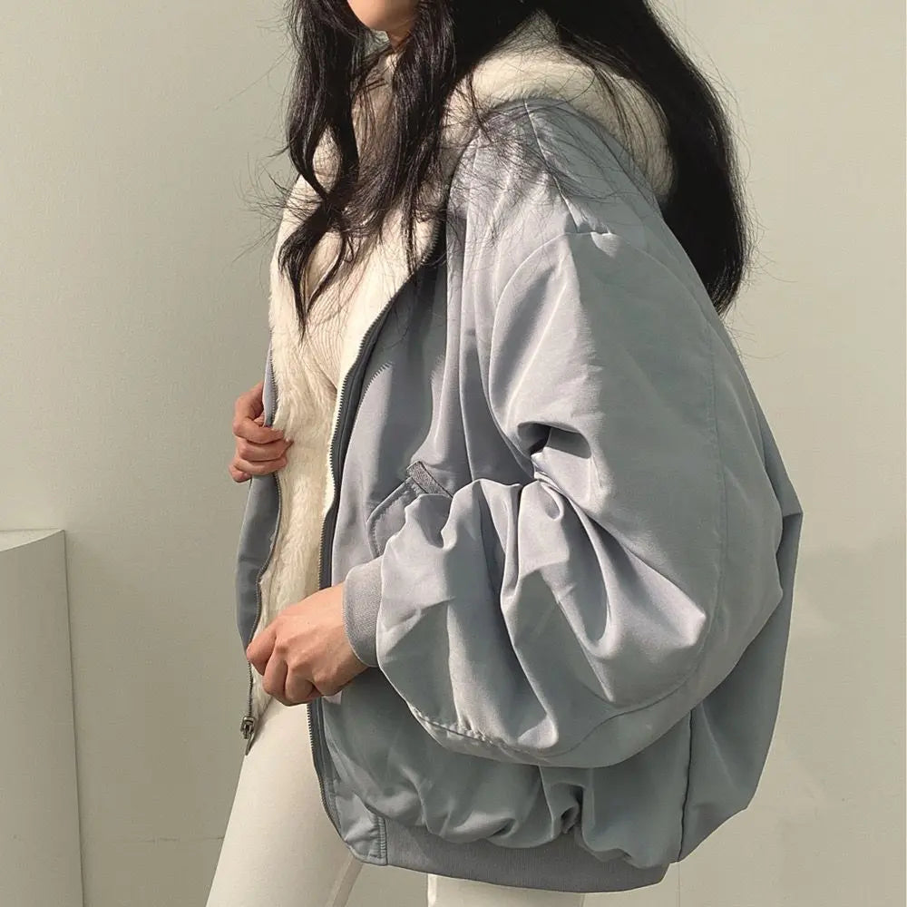 JACKY | Double-sided Wearable Jacket Fleece - Lizabella Fashion