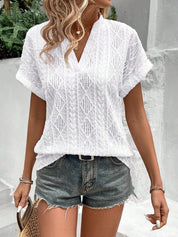 LESLEY | Chic Short Sleeve Top for Women - Lizabella Fashion