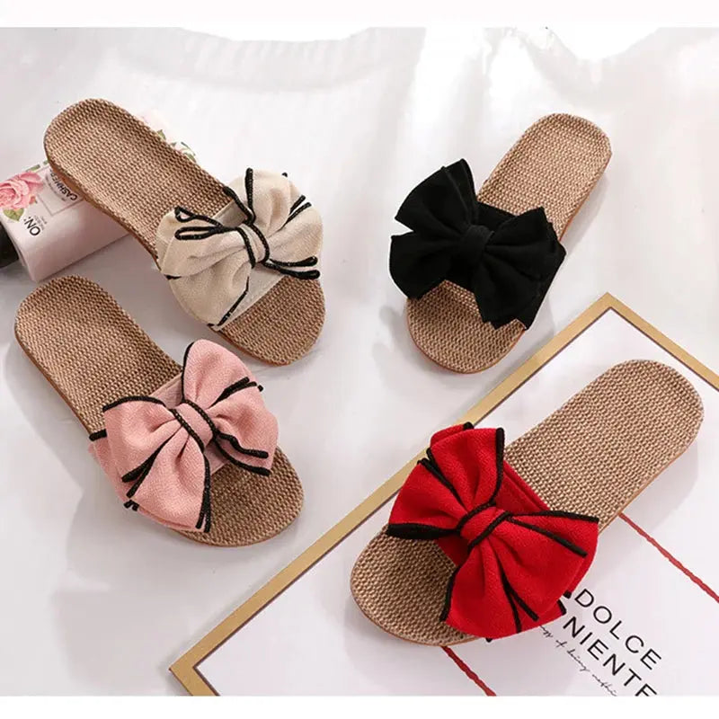 LUCY | Stylish Bowknot Non-Slip Sandals for Ultimate Comfort - Lizabella Fashion