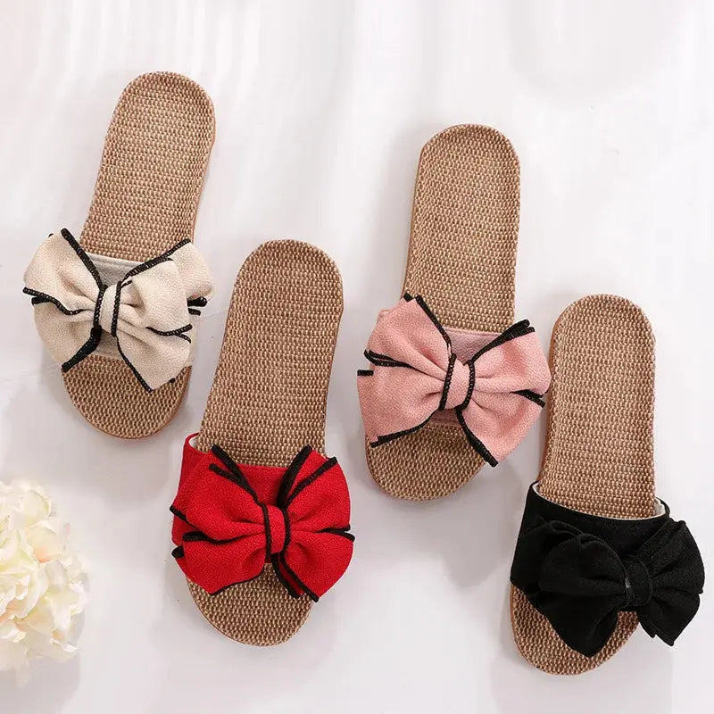 LUCY | Stylish Bowknot Non-Slip Sandals for Ultimate Comfort - Lizabella Fashion