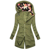 Kiara | Trendy Long Winter Women's Hooded Coat