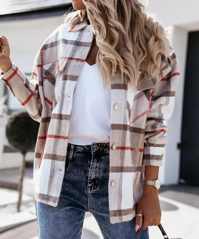 MAXIMA | Elegant Spring Jumper Shirt-Lizabella Fashion
