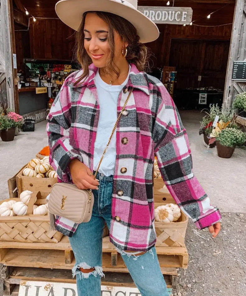 MAXIMA | Elegant Spring Jumper Shirt-Lizabella Fashion