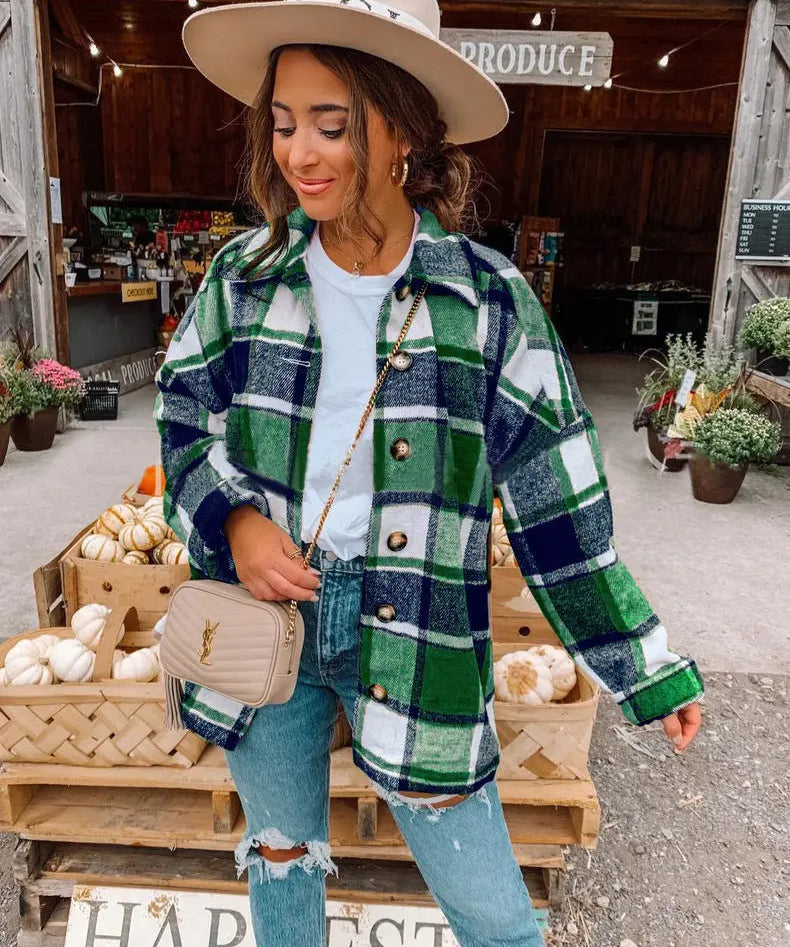 MAXIMA | Elegant Spring Jumper Shirt-Lizabella Fashion