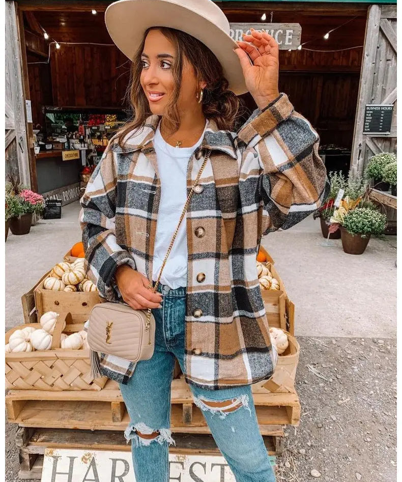 MAXIMA | Elegant Spring Jumper Shirt-Lizabella Fashion