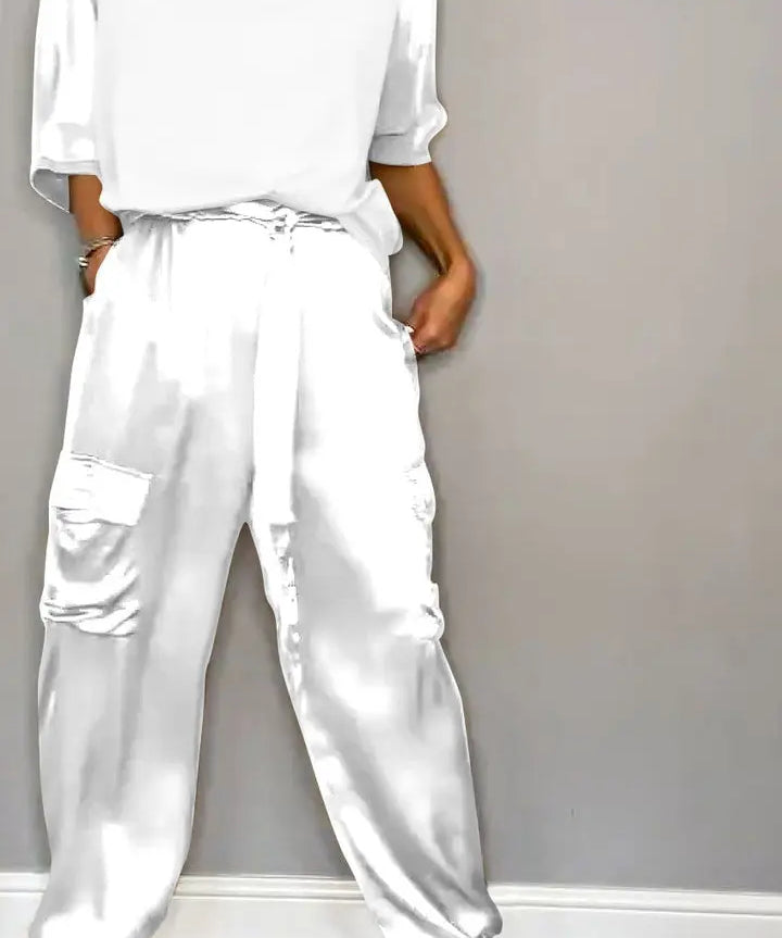 MIA | Women Suit Two Piece Satin-Lizabella Fashion