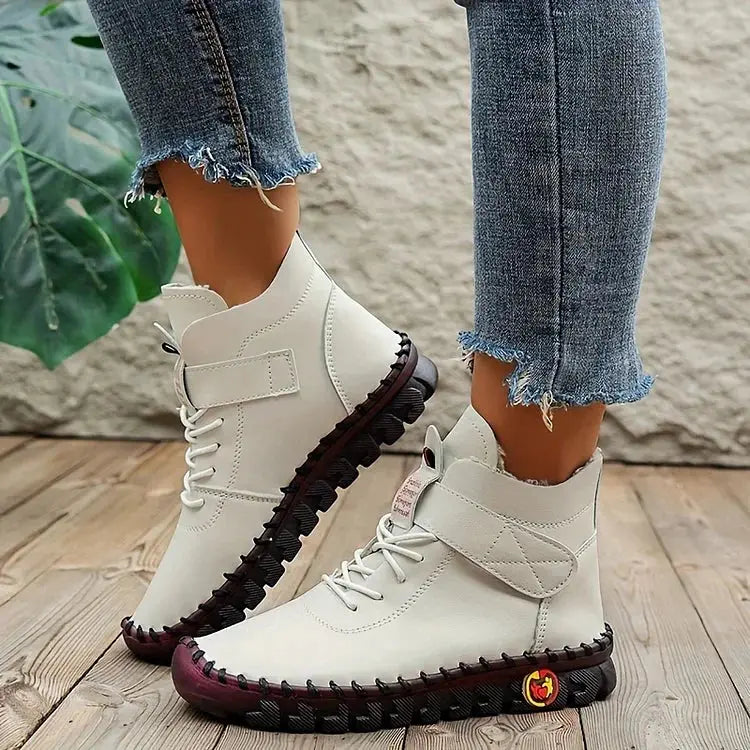 NORA | Cozy Fleece-Lined Warm Sneakers Boots - Lizabella Fashion
