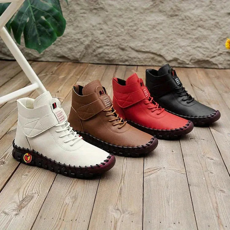 NORA | Cozy Fleece-Lined Warm Sneakers Boots - Lizabella Fashion